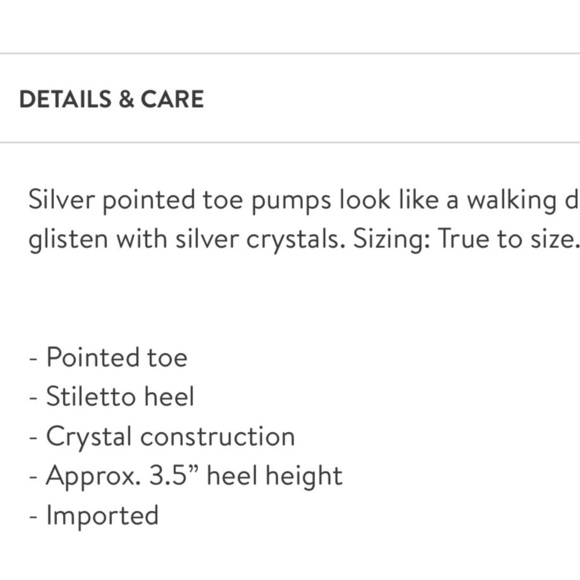 Silvery crystal pumps - Picture 5 of 5